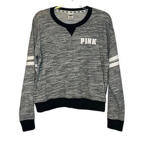 VS Pink Heather Grey Sweatshirt S
